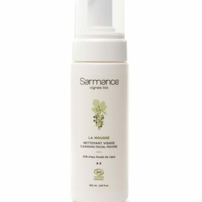 Espuma limpiadora facial orgánica