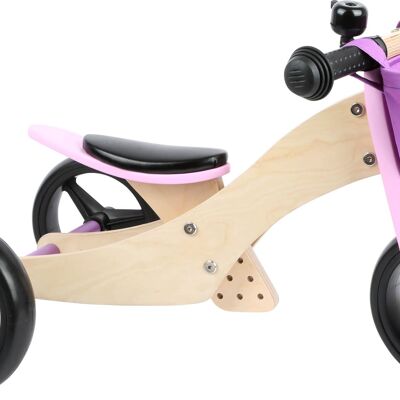 Balance Bike Trike 2 In 1 Pink | Balance Bikes | Wooden Toys