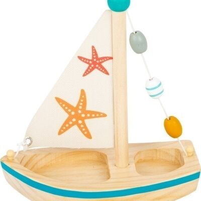 Estrella de mar de velero de juguete de agua