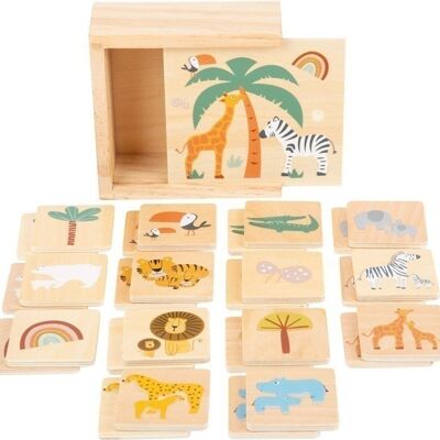 Memo "Safari" | board games | Wood