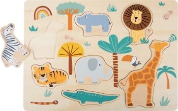 Casse-tête "Safari" | Jouets de motricité | Bois 2