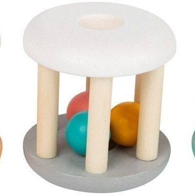 Baby Rattles Pastel | Clutching toys, rattles | Wood