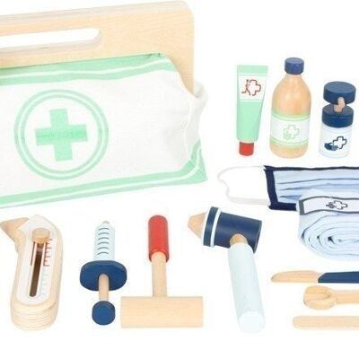 doctor's bag | Doctor and rescue toy | Wood