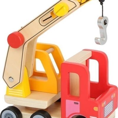 crane truck | Parking garages and vehicles | Wood