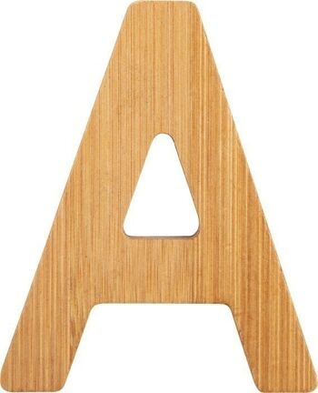 ABC lettre bambou A 1