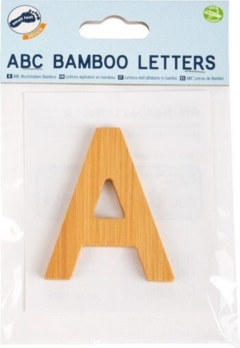 ABC lettre bambou A 2