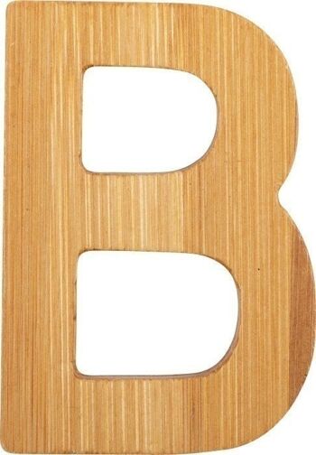 ABC lettre bambou B 1
