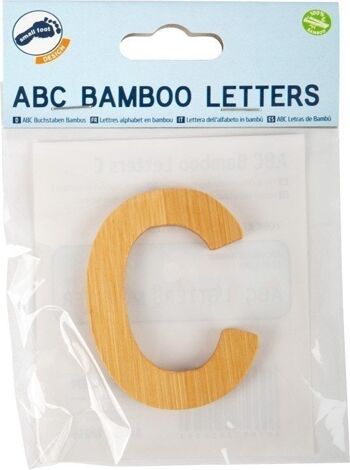 ABC lettre bambou C 2