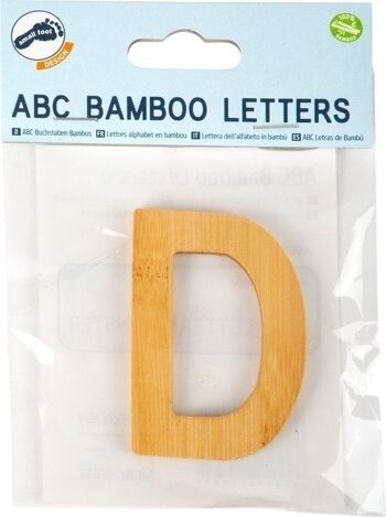 ABC lettre bambou D 2