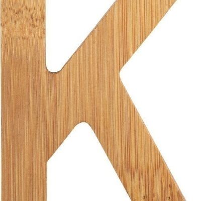 ABC letter bamboo K