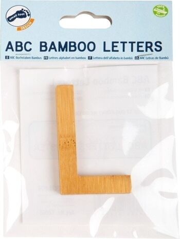 ABC lettre bambou L 2