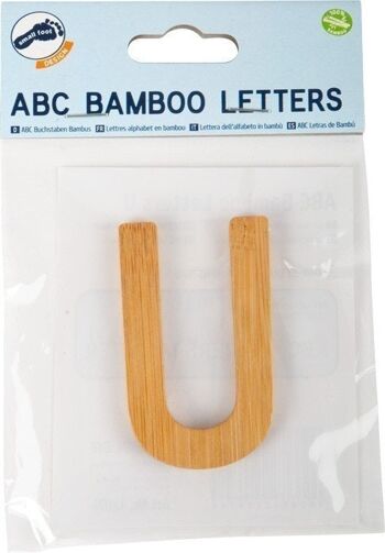 ABC lettre bambou U 2