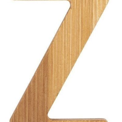 ABC letter bamboo Z