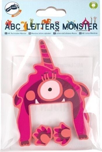 Lettres ABC Monstre Gaga 2