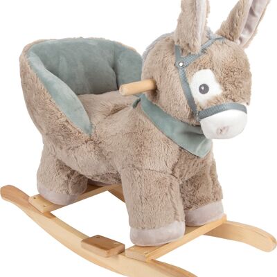 Âne animal à bascule avec siège | cheval à bascule | Jouets en bois