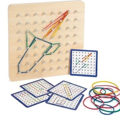 Wooden Geoboard | Educational Toys and Chalkboards | Wood