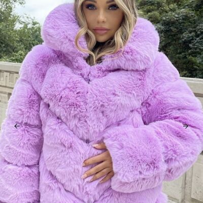 Lilly faux fur coat