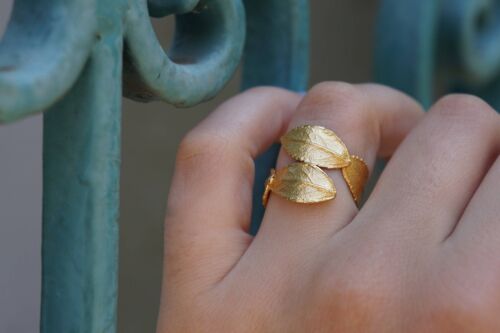 GOLD jewelry Solid Gold Ring For Women, 9-14K Gold Ring
