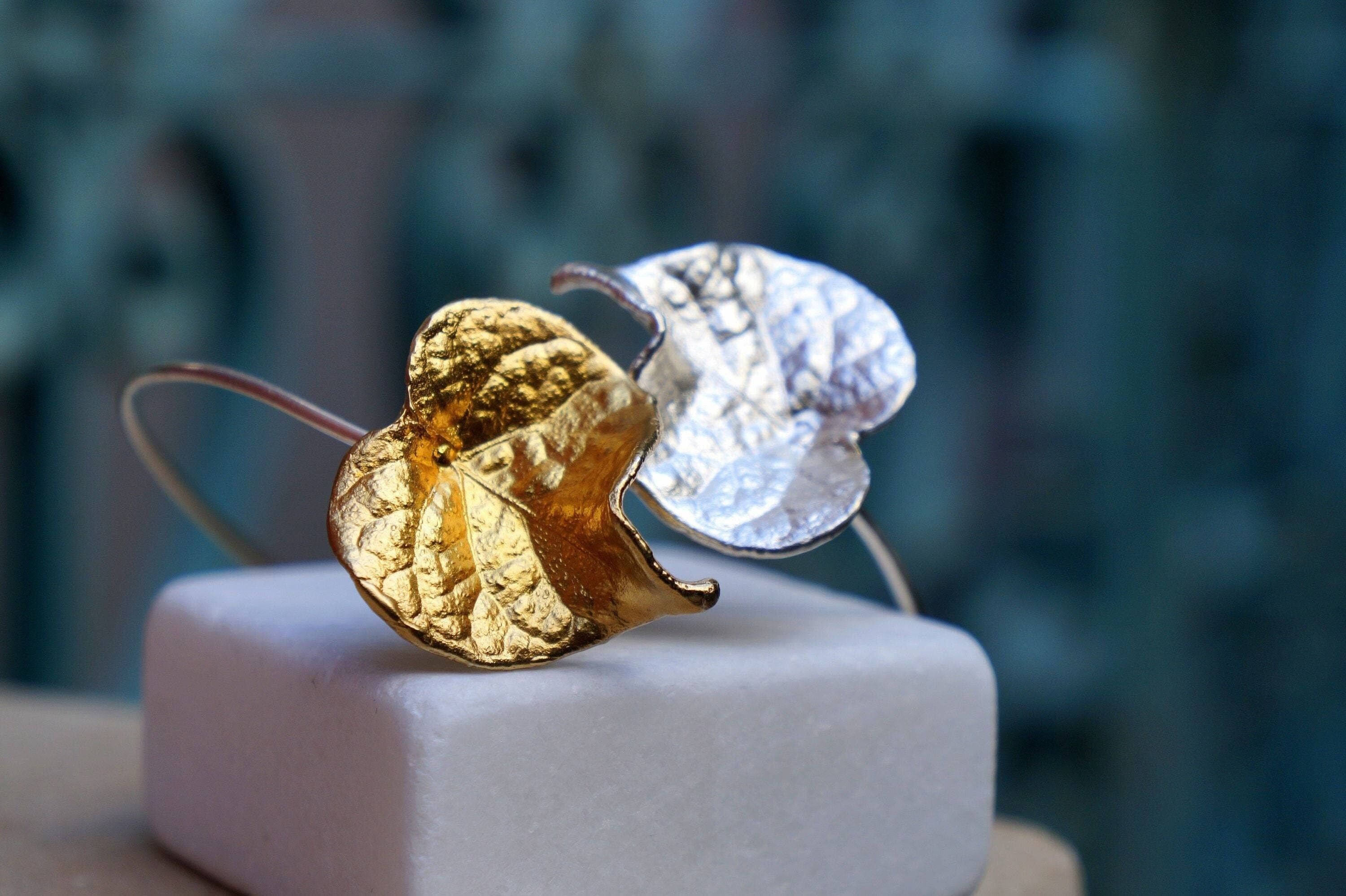 Braccialetto Sterling Non ti scordar di me per le donne, Real Bell Flower