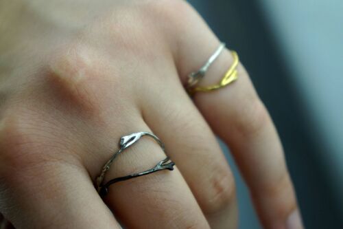Gift for Wife,  Minimalist Ring, Real Twig Ring, Jasmine