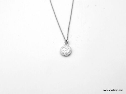 Tiny Urchin pendant necklace for girls and women on
