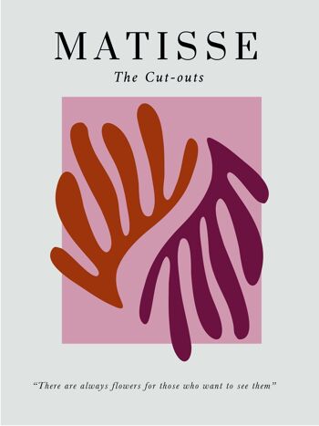 Affiche Matisse Découpes
