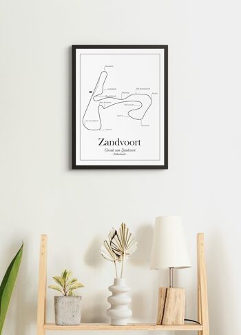 Affiche Zandvoort 40x50 2