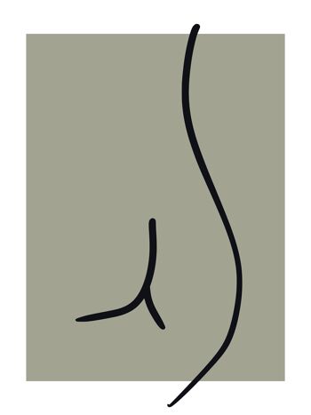Affiche Femme Nue - 30x40 cm - 30x40 cm 1
