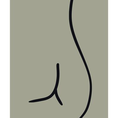 Poster Woman Nude- 30x40 cm - 30x40 cm