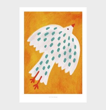 Illustration d'oiseau A3 | Affiche Impression artistique 3