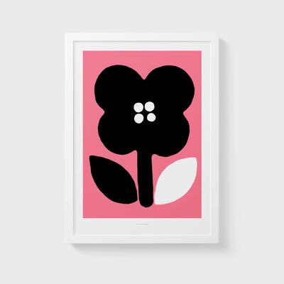 Ilustración de flores botánicas 12 | Arte gráfico de pared A4