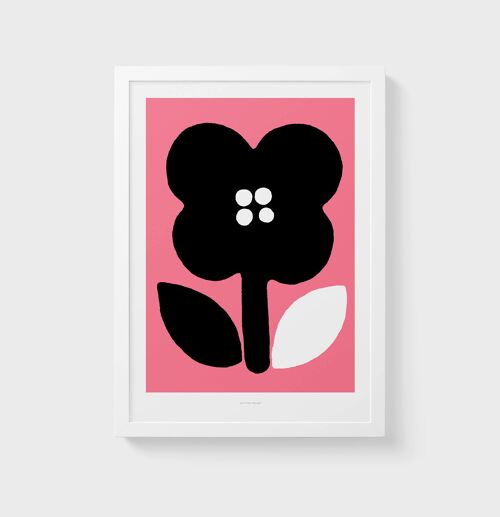 Botanical flower illustration 12 | Graphic wall art A3