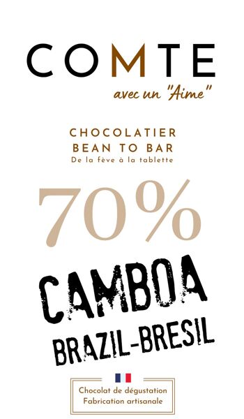 Fazenda Camboa - Brésil - 70% Cacao