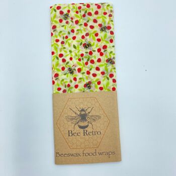Abeilles - Très grand paquet d'un emballage alimentaire à la cire d'abeille 3