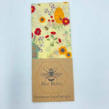 Abeilles - Très grand paquet d'un emballage alimentaire à la cire d'abeille 5