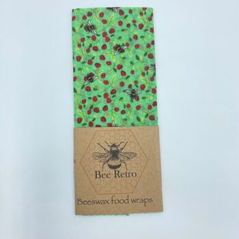Abeilles - Très grand paquet d'un emballage alimentaire à la cire d'abeille 6