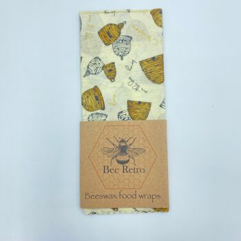 Abeilles - Très grand paquet d'un emballage alimentaire à la cire d'abeille 8
