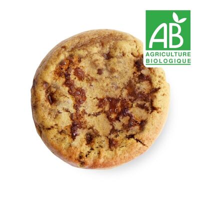 Cookie bio caramel beurre salé