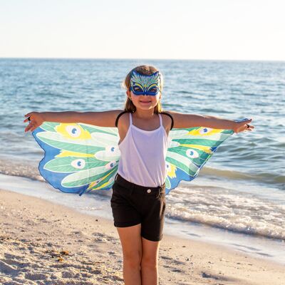 Peacock wings + mask