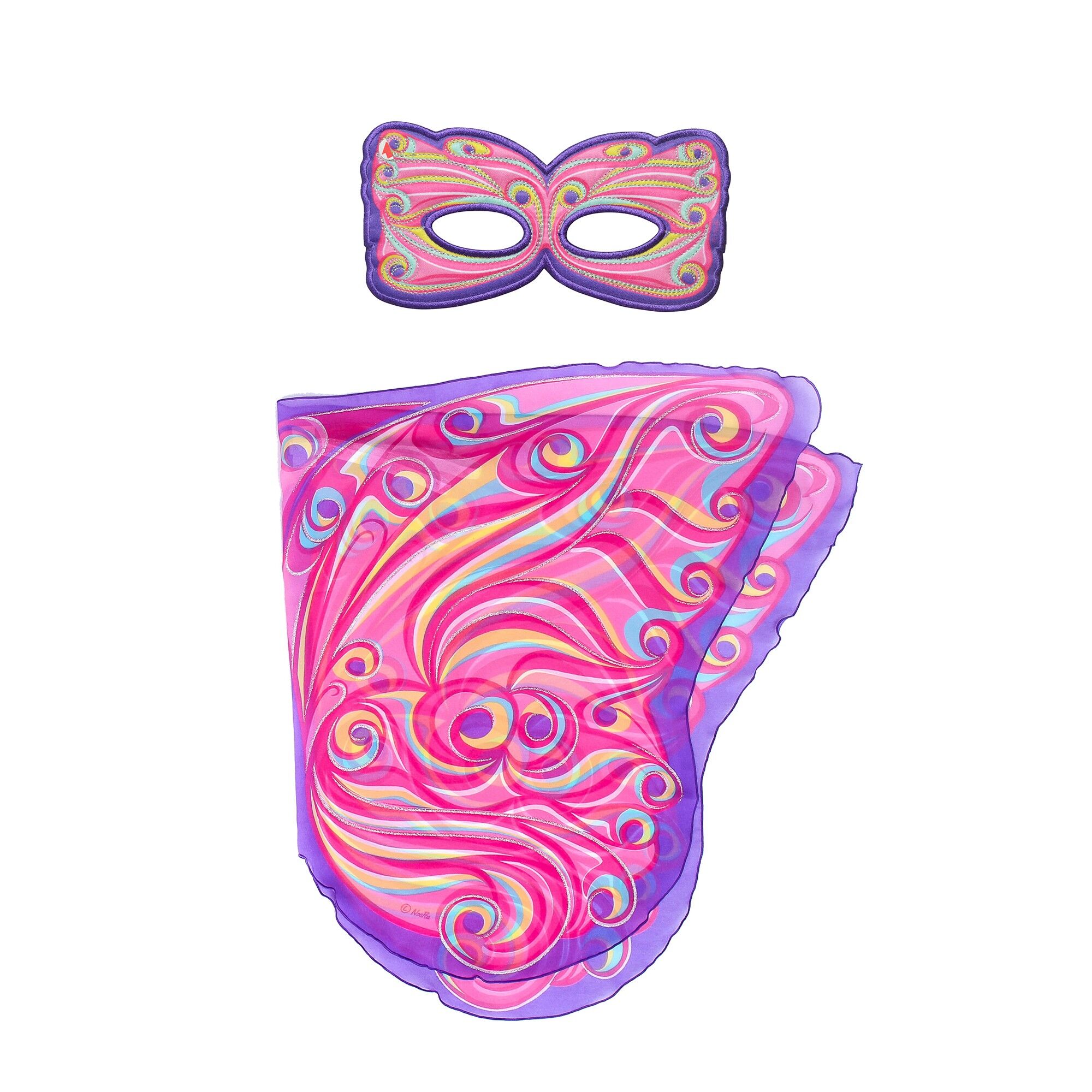 FANTASY SCHMETTERLINGSFLÜGEL + MASKE