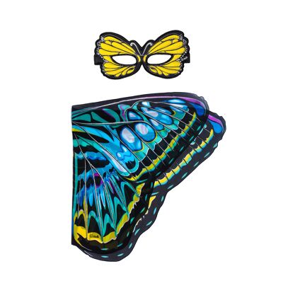 The clipper butterfly wings + mask