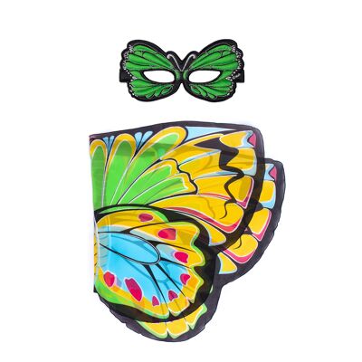 Goliath birdwing butterfly wings + mask