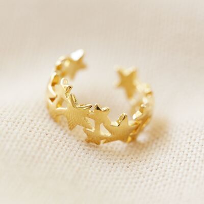 Star earcuff in Gold