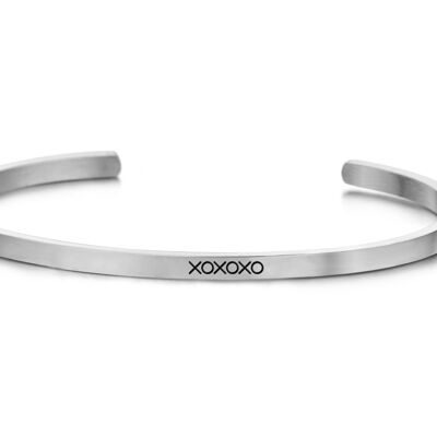 XOXOXO-Placcato argento