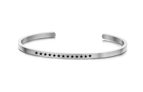 STARS-Silver plated
