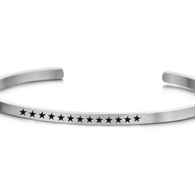 STARS-Silver plated