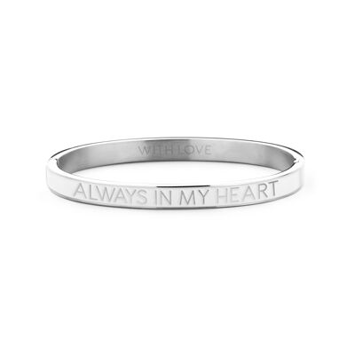 Always in my heart-Silver plated