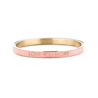 Love you more-Gold plated