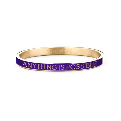 Anything is possible-Gold plated