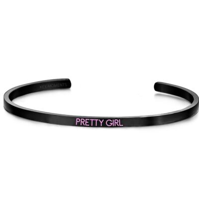 Pretty girl-Black plated